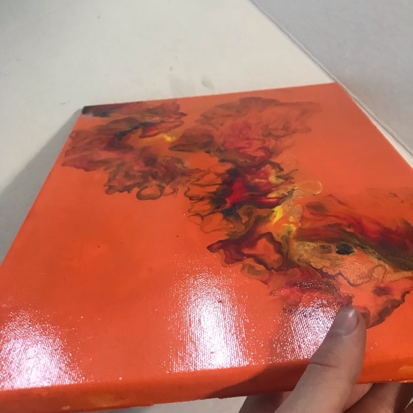 Dutch pour painting, vibrant and abstract design. - Picture 4 of 8